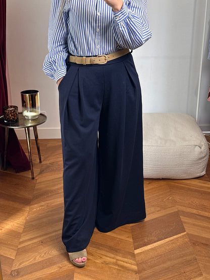 Pantalon Maggie bleu marine