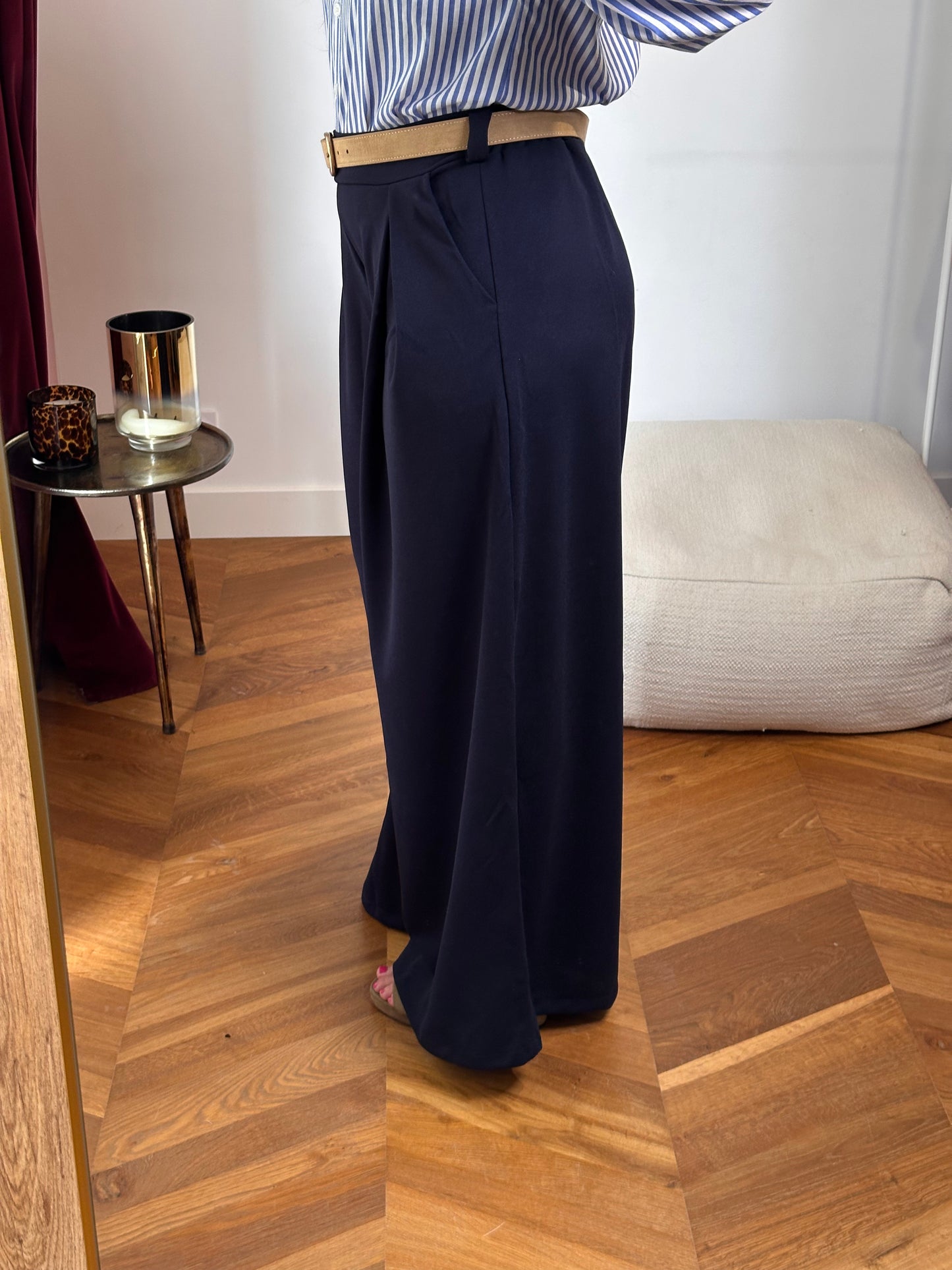 Pantalon Maggie bleu marine
