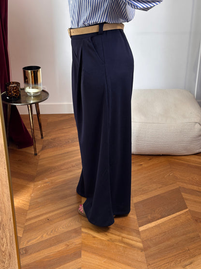 Pantalon Maggie bleu marine