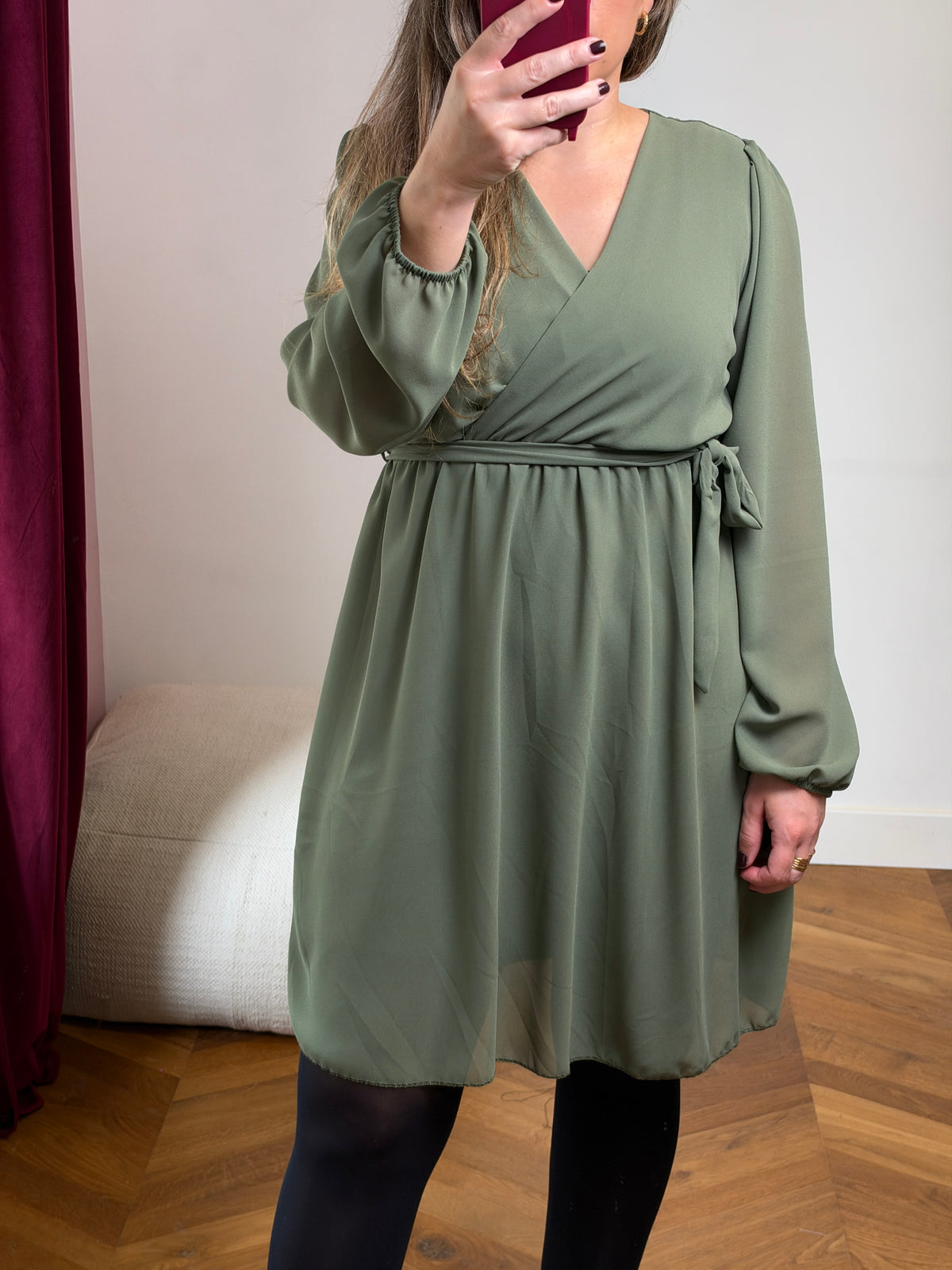Robe Helena kaki