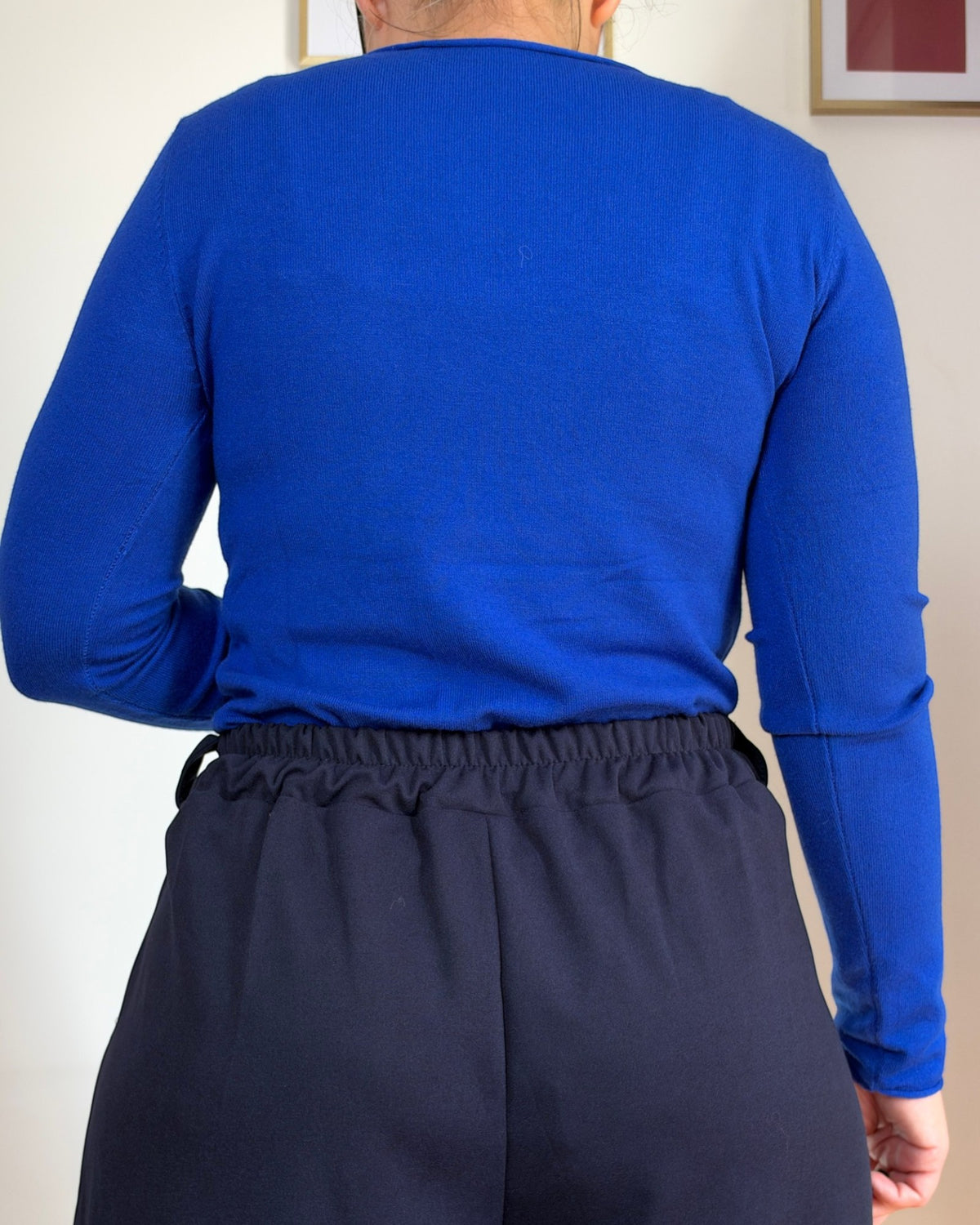 Pull Cobalt bleu électrique